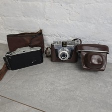 Macchina fotografica vintage Bencini Koroll 2 con custodia, non testata più un'altra macchina fotografica vintage