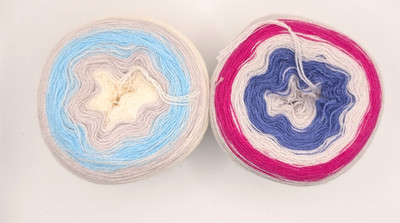 Bobbel Leuchtturmtuch Strickset 750m 4fädig Saisonwicklung No. 3 Merino
