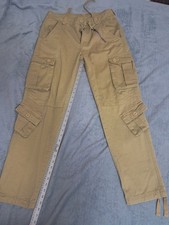 Vintage Ralph Lauren Cargo 1967 Pants Women's 30 Brown Flight Y2K Polo