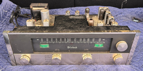 McIntosh MR 65B FM Stereo Vacuum tube Tuner - No Cover Or Case