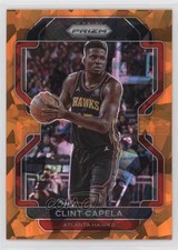2021-22 Panini Prizm Orange Ice Prizm Clint Capela #187 0yl7