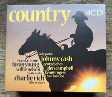 Country by Country | 4CDS | Dolly Parten Johnny Cash George Jones Glen Campbell