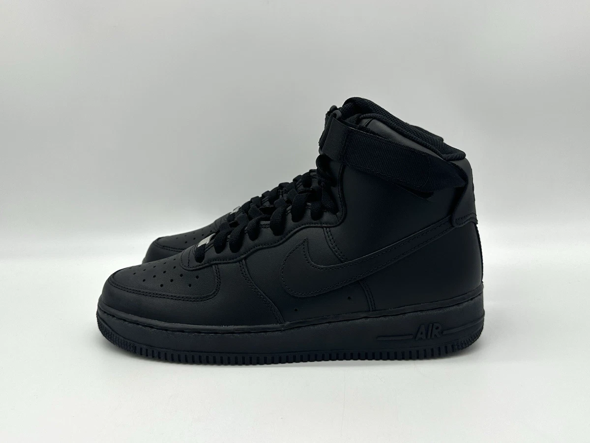Nike Air Force 1 High '07 Triple Black for Sale - Authenticity