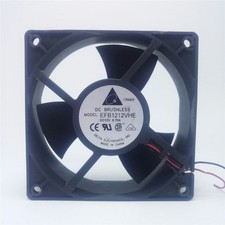 1PCS Delta EFB1212VHE 12038 12V 0.72A 3-wire dual-ball-bearing cooling fan