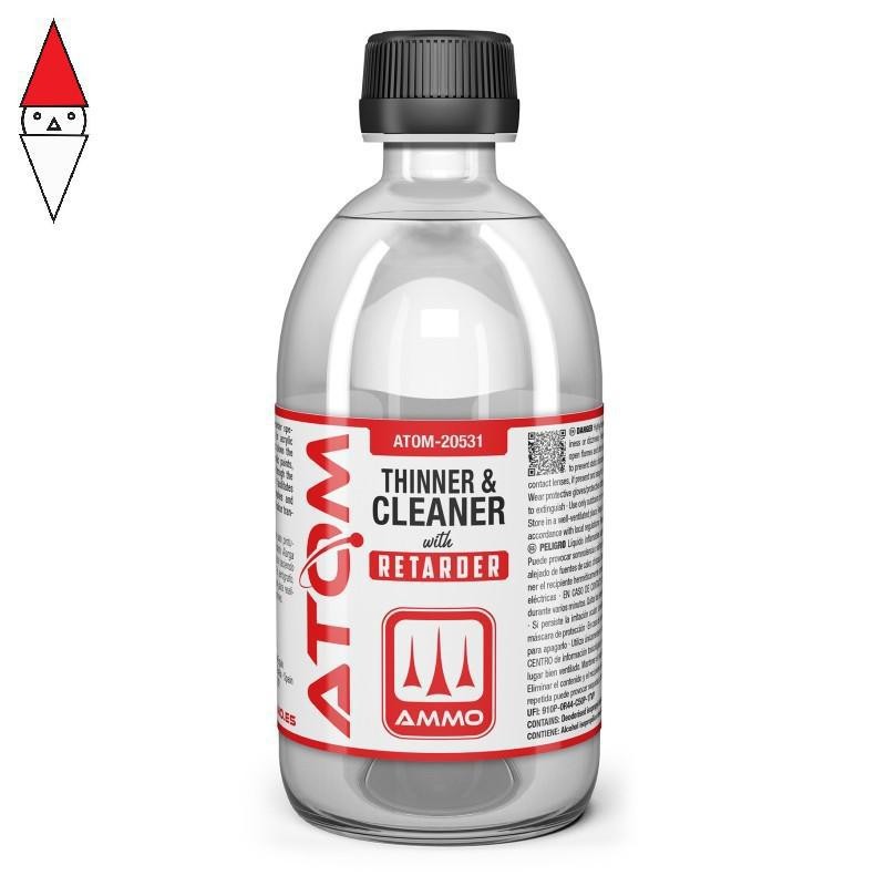 Accessorio Vernici Modellismo Ammo Of Mig Jimenez Atom Thinner and Cleaner 500ml