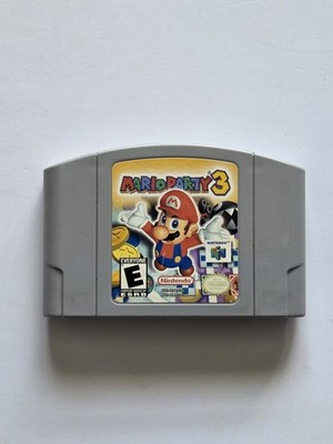 Mario Party 3 - Nintendo 64 - N64 - Authentic - Tested & Working - Fast Shipping