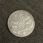 Skeleton Pirate Dead Men Tell No Tales 1 oz .999 Fine Silver Round