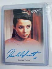 james bond rittenhouse Rachel Grant autograph