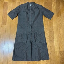 Margaret Howell MHL Dress Size II Dark Brown Check Casual Used