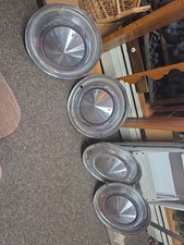 1960-1964 Mercury Comet Cyclone Vintage Dog Dish Hubcaps Wheel Covers Set 1960-1964 Mercury Comet Cyclone Vintage Dog Dish Hubcaps Wheel Covers Set