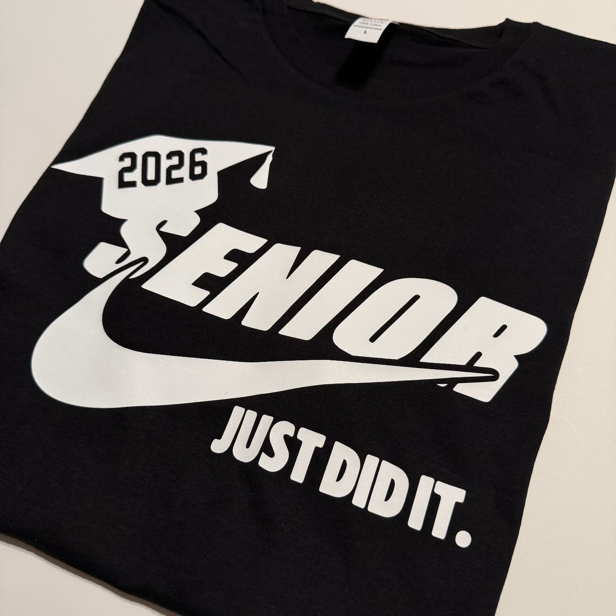 Senior Just did it Graduation T-Shirt Class of 26 Grad 2026 Tee 