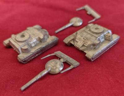 Puma Heavy Tank 2 Pack Unused BattleTech Metal Mini MBT's Ral Partha 20-635
