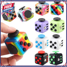 Fidget Cube Antistress Hand Spinner Decompression Autism Anxiety Relief Toys