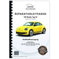 Vw Beetle Typ 5C 2011-2016 Kraftstoffversorgung Benzinmotoren Werkstatthandbuch