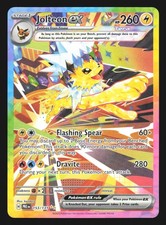 Jolteon ex SV: Prismatic Evolutions 153/131 NM on eBay