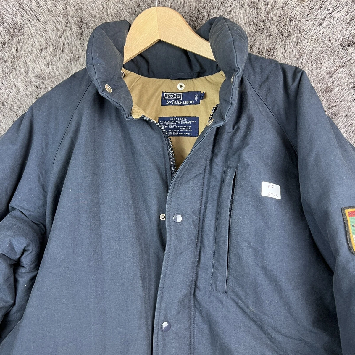 VTG POLO Ralph Lauren Large Suicide Ski Down Jacket Puffer 90'