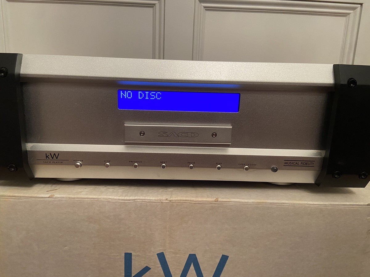 Musical Fidelity kW SACD Player Bought New Original Box Needs