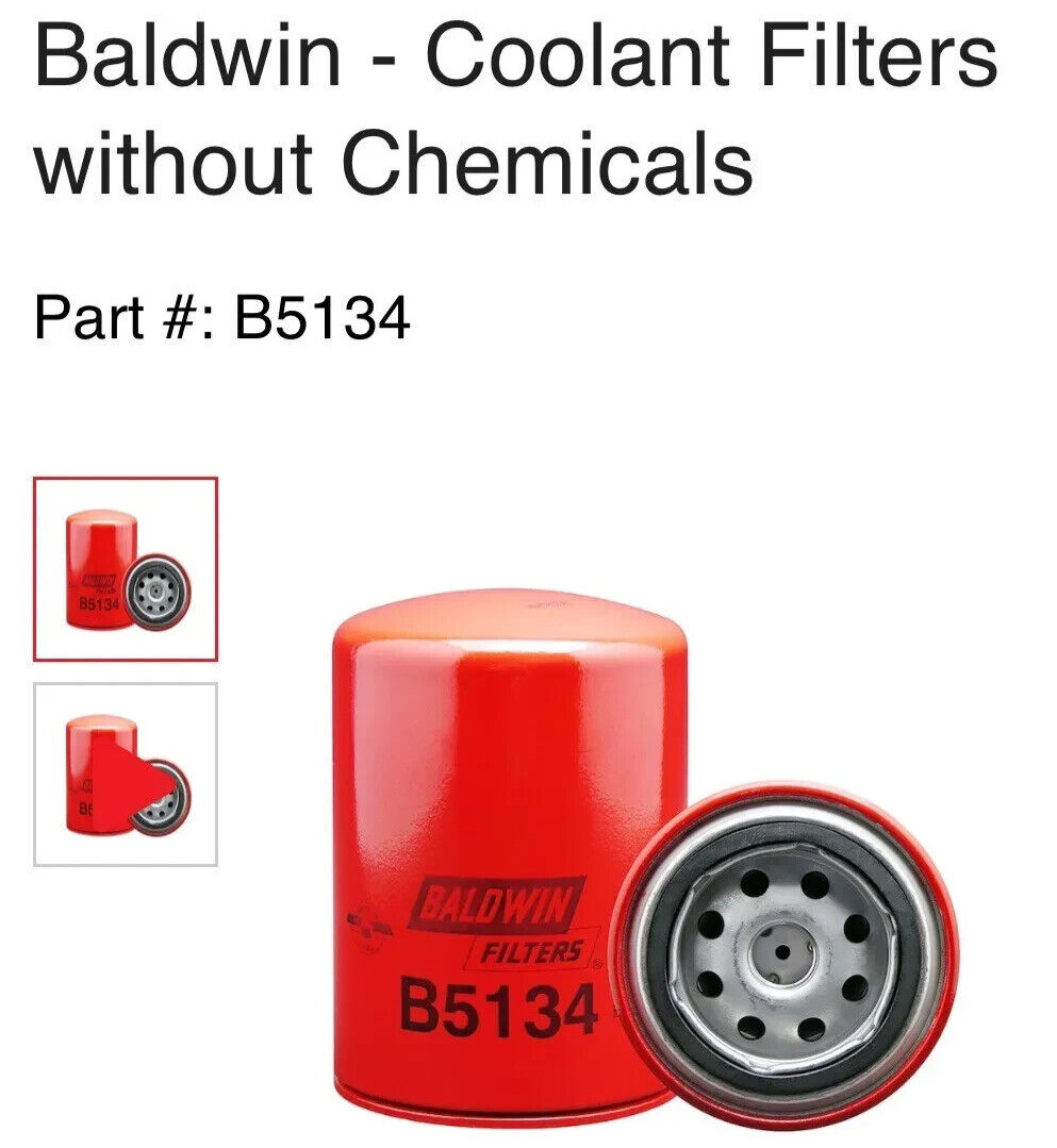 BALDWIN B5134 cross reference oil filters