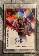 Mamadi Diakite Bucks 2020-21 Panini Recon RC Auto /99 #TPS-MMD