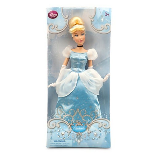 PRINCESS CINDERELLA Classic Doll Toy Action Figure 12" Disney Store Retired - Picture 2 of 2