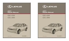 2001 Lexus GS 430 GS 300 Shop Service Repair Manual Book