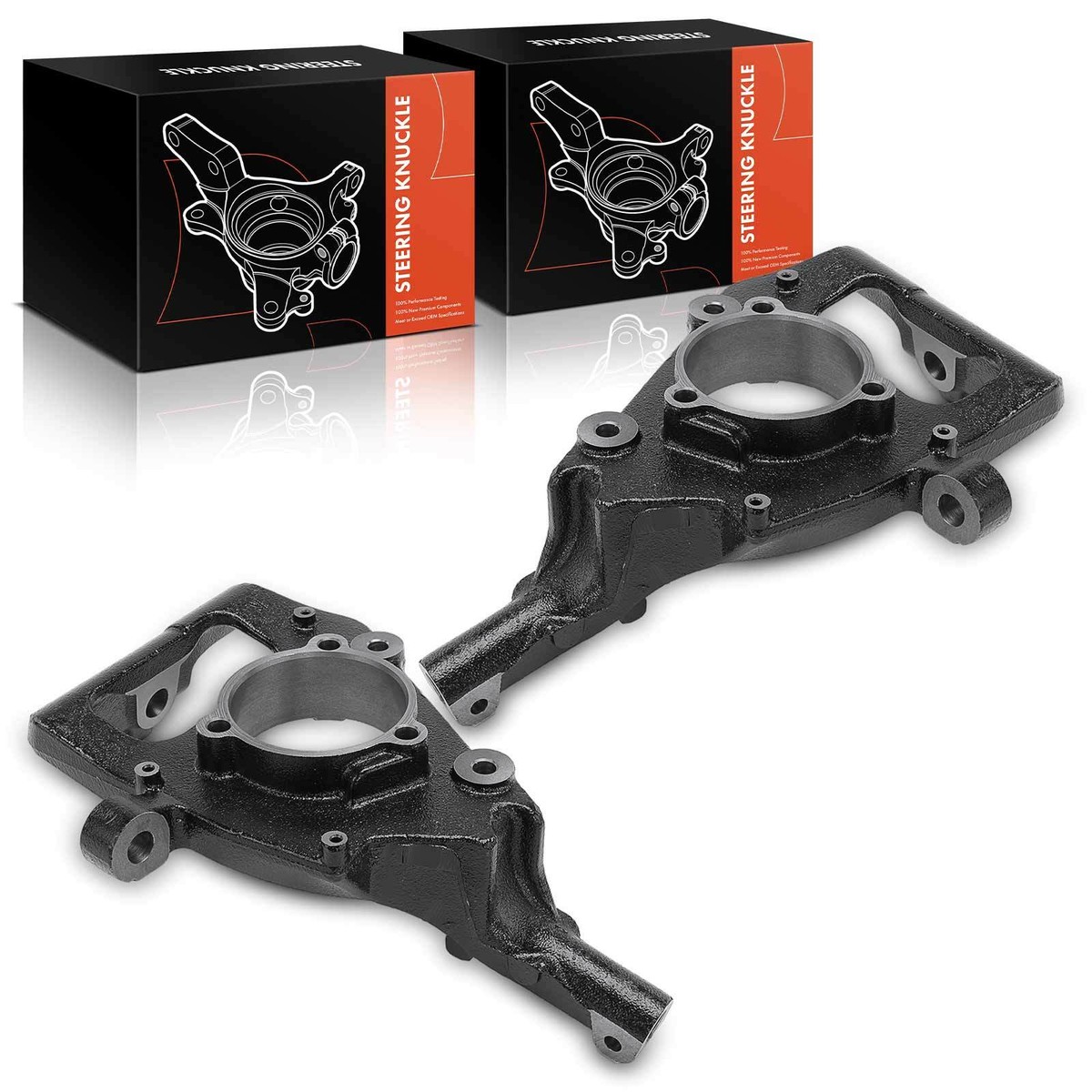 2Pcs Steering Spindle Knuckle Front Driver Side for Ford Ranger 01
