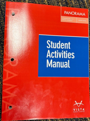 Panorama 7 ed. Student Activities Manual by Jose A. Blanco (2025)