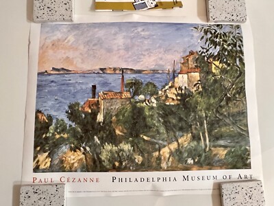 Paul Cezanne Philadelphia Museum Of Art 1996 Exhibition Poster