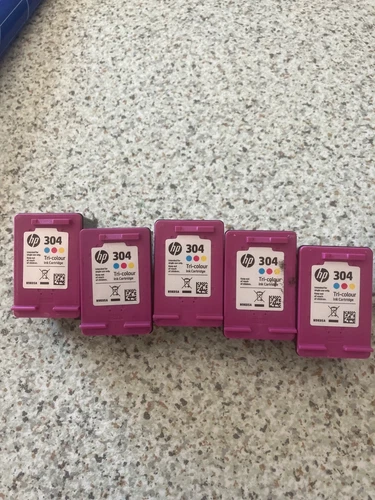 HP Empty Ink Cartridges 304 Colour & Black