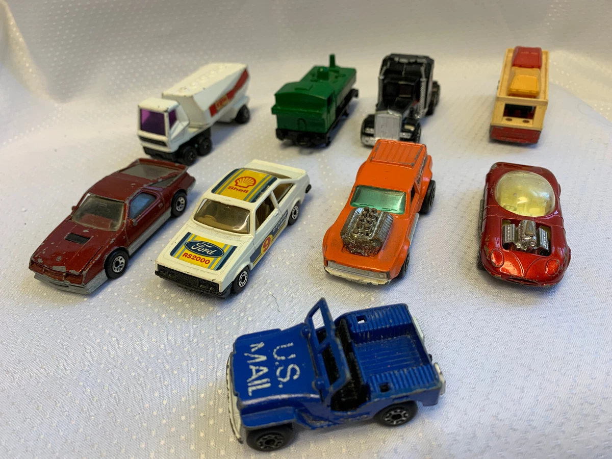 Matchbox Lot 1970 s Lesney England Diecast Vehicles 1 64 Mail