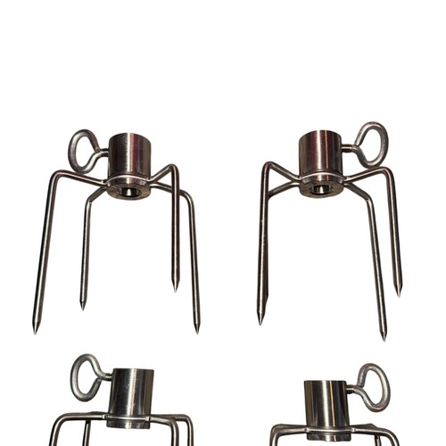 New Weber 7653 Rotisserie Genesis II 400 600 2022 Genesis 400 Series Split Forks - Picture 2 of 6
