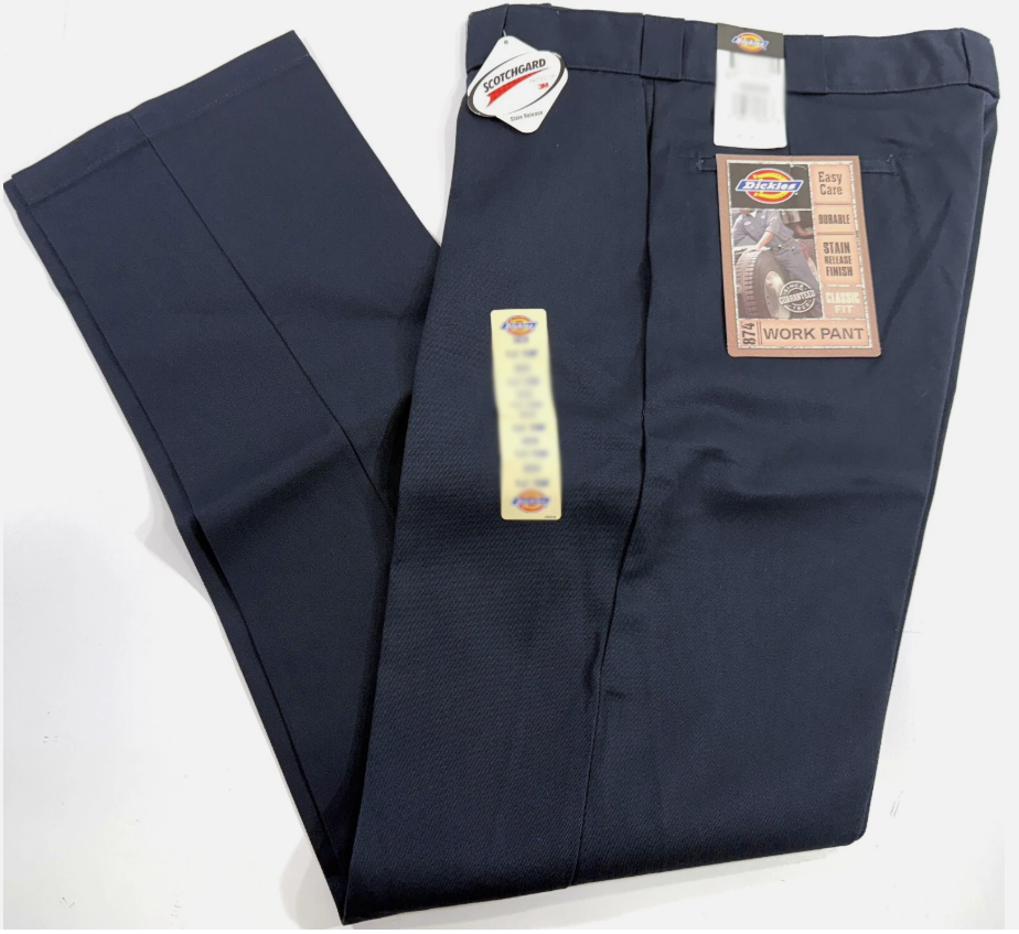 NEW MENS 28x32 DICKIES ORIGINAL 874 WORK PANTS DARK NAVY 28x32 | eBay