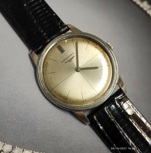 VINTAGE LONGINES ULTRA SLIM MANUAL WIND CAL.428 MEN`S WATCH - 第 3/12 張圖片