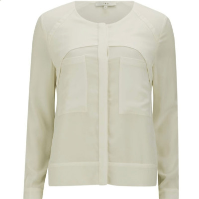 IRO Women's Maida Structured Pockets Shirt