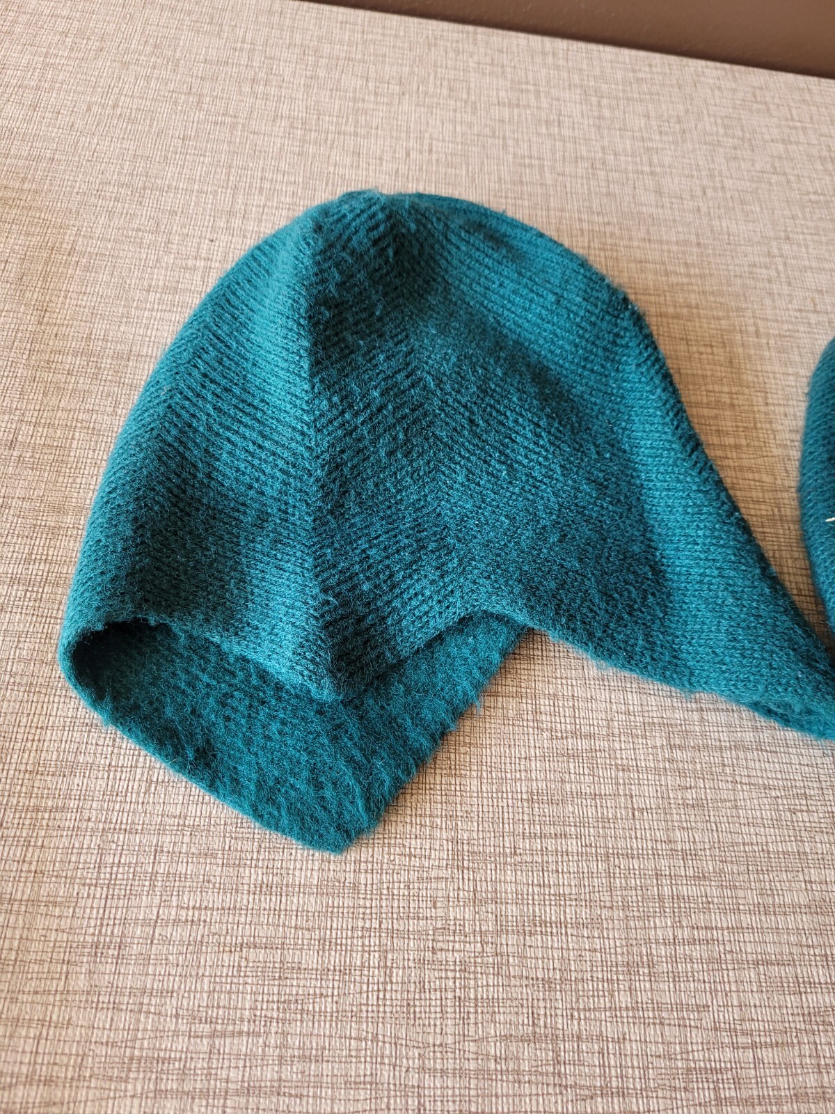 2 Hat Liners Vintage E. D. Bullard Winter 100% Virgin Orlon Green Fitted USA