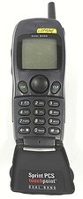 LG PCS TouchPoint LXC-E120 - Black  Sprint  Vintage Phone - Untested