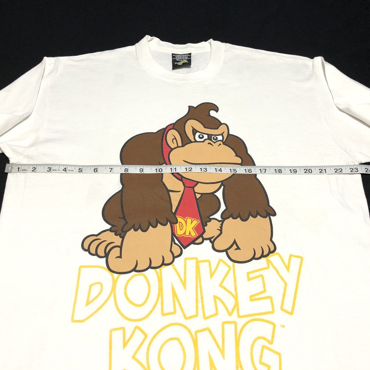 Vintage 1996 Donkey Kong Long Sleeve Nintendo Video Game Promo