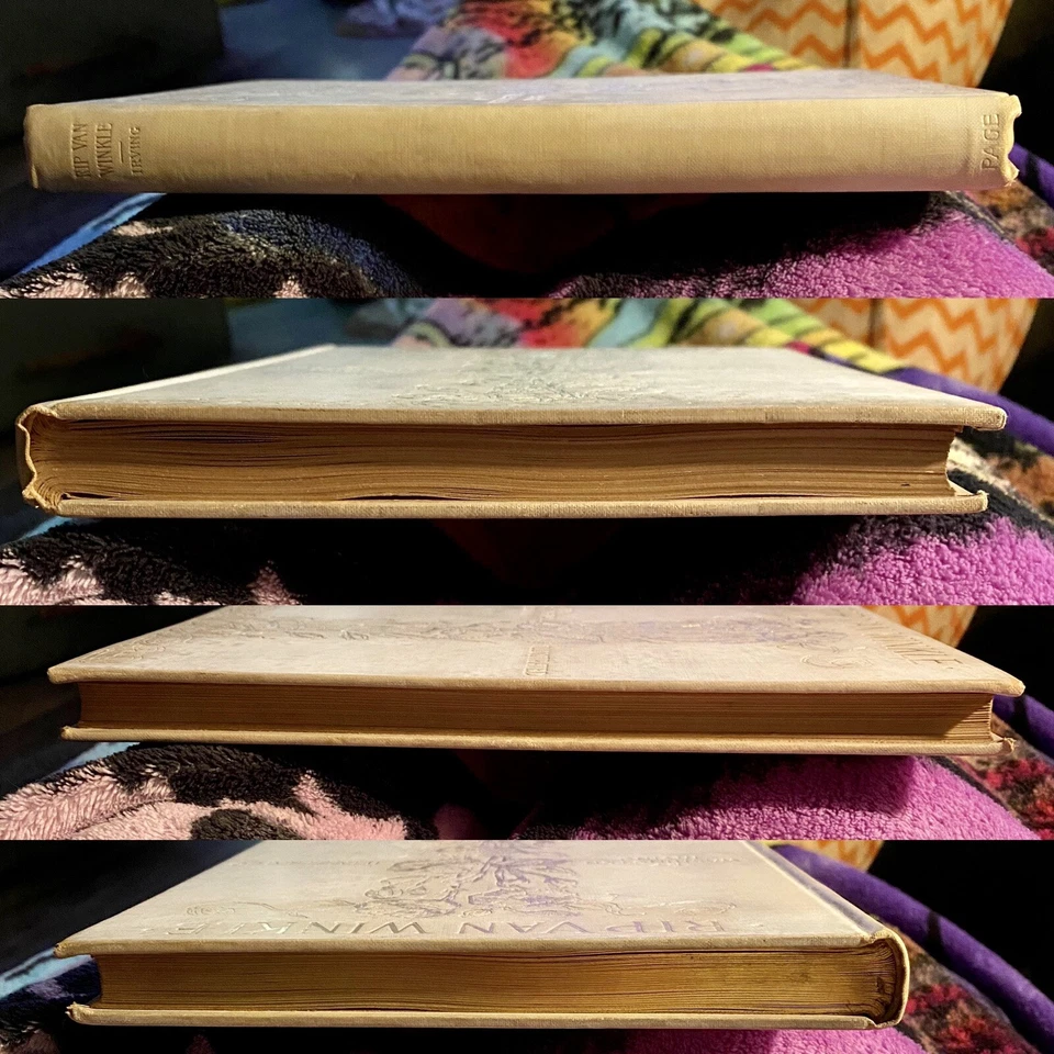 Rip Van Winkle by Washington Irving HC 1899. (See Desc & Pics) - Image 3 of 4