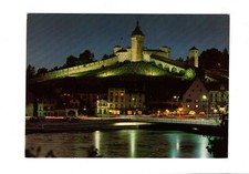 AK Ansichtskarte Schaffhausen / Munot bei Nac...