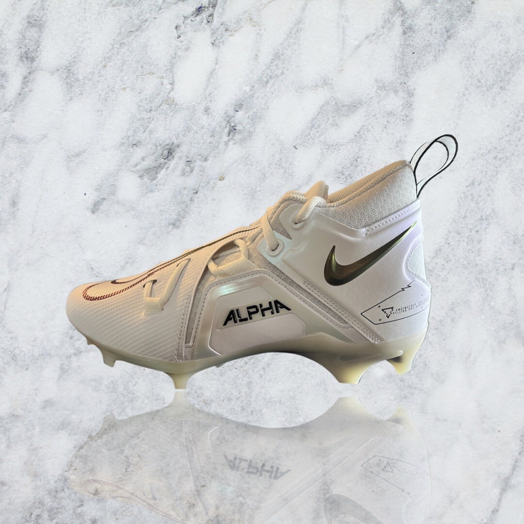 Nike Alpha Menace Pro 3 White/Black Football Cleats CT6649-105 Men Size 12.5 s-l400.jpg main image 2