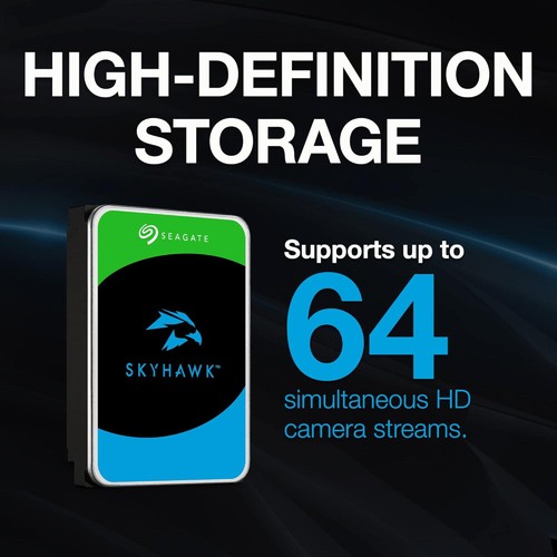 Seagate SkyHawk 1 TB Surveillance Hard Drive Sata 6Gb/s 3.5" 5900 RPM 64MB Cache - Picture 7 of 10