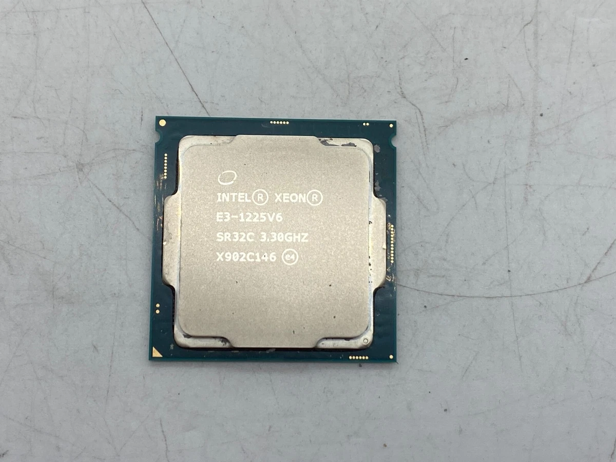 Intel Xeon Intel Xeon E3-1225 V6 Processor Model Computer