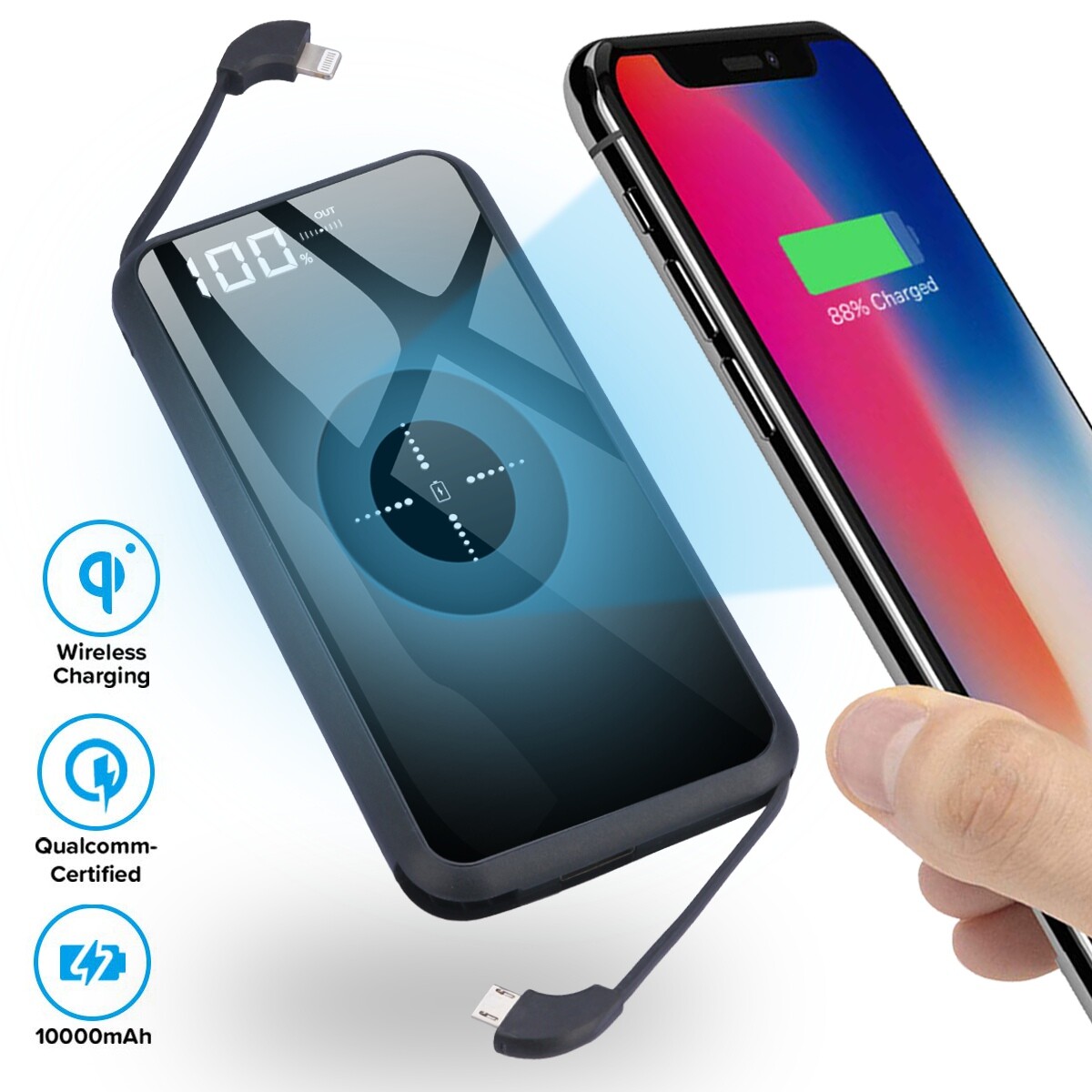 Fast Charging Hokonui Wireless Power Bank Hokonui Power Bank