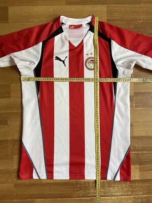 OLYMPIACOS 2005 2006 HOME FOOTBALL SHIRT SOCCER JERSEY PUMA sz M