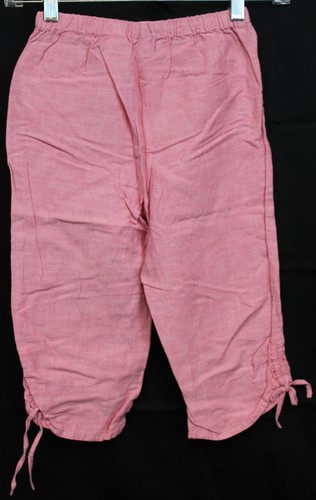 Talbots Kids 2pc Outfit Sz 6x Sweater Tank Top Linen Pants Summer Desert Beach - Picture 8 of 11