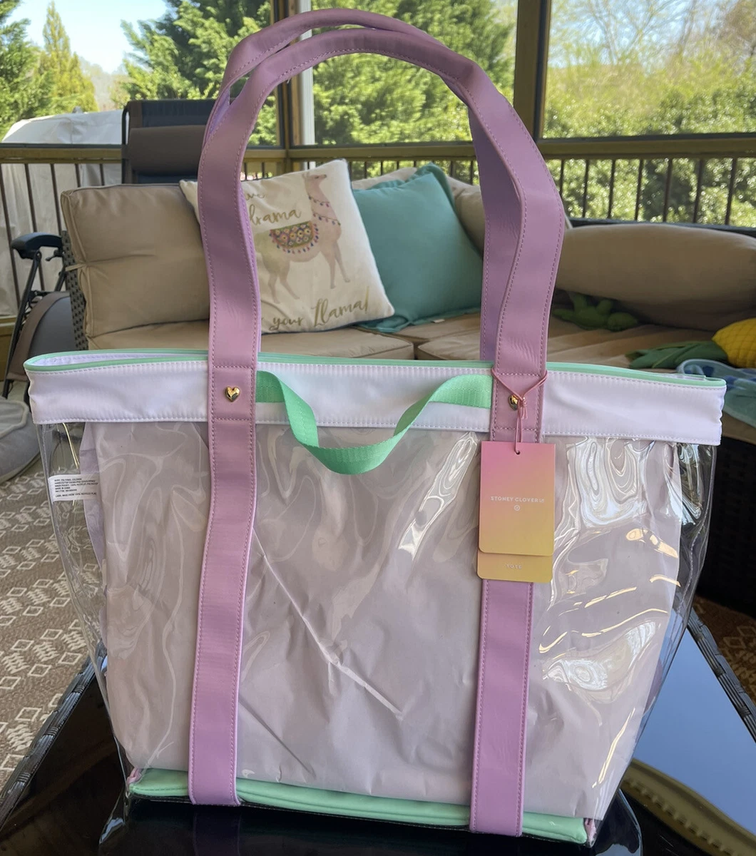 Stoney Clover Lane x Target + Transparent Beach Tote Bag –