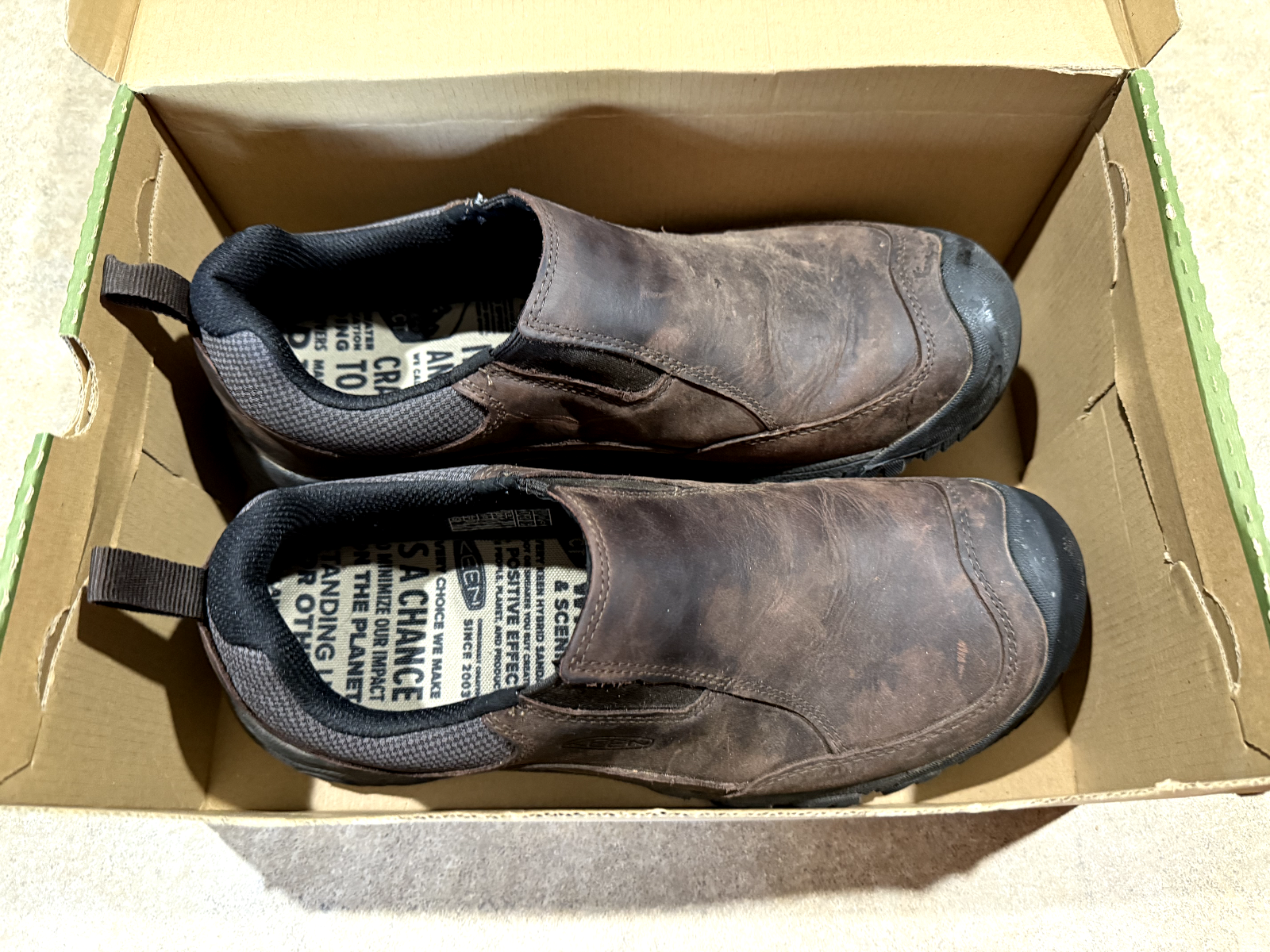 KEEN Slip Uomo Targhee III Terra Scura Pacciamatura (Taglia a Scelta)