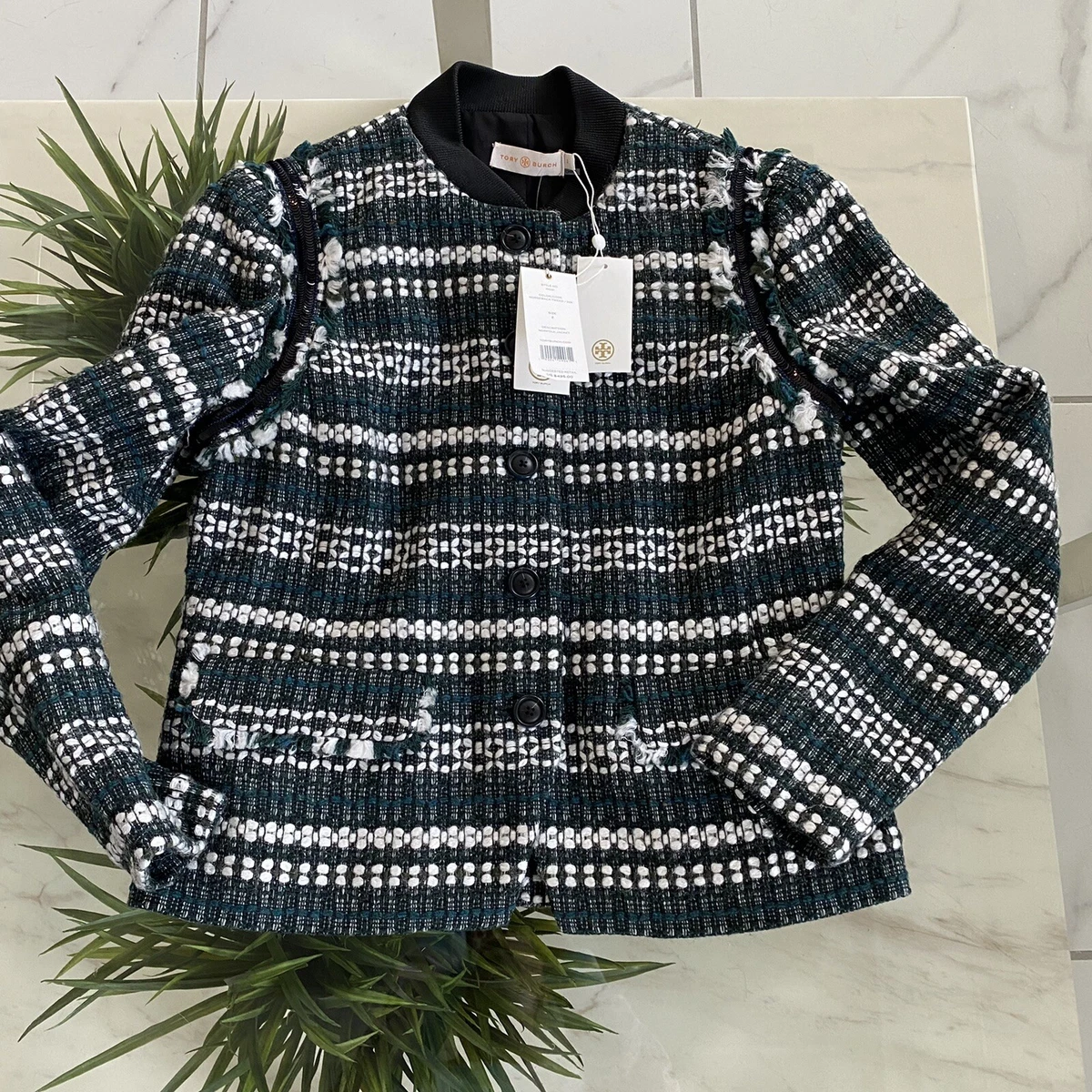 Tory burch deals tweed jacket