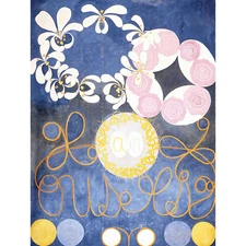 HILMA AF KLINT ABSTRACT FLOWERS SWIRLS PAINTING ART PRINT POSTER PICTURE HP374