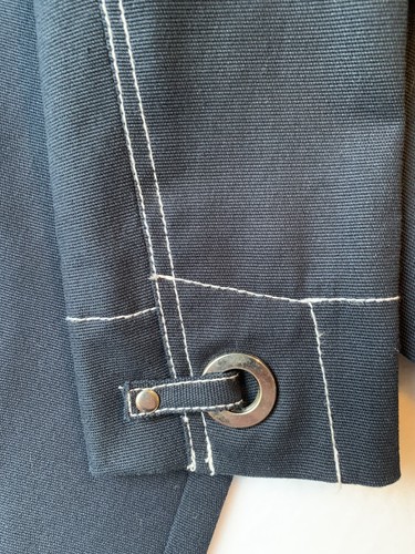 Liz Claiborne Michaela Pants 8, Lined Jacket 4 Suit Set Navy Blue RN 52002 - Picture 4 of 20